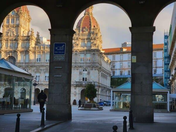 Plaza de María Pita en A Coruña